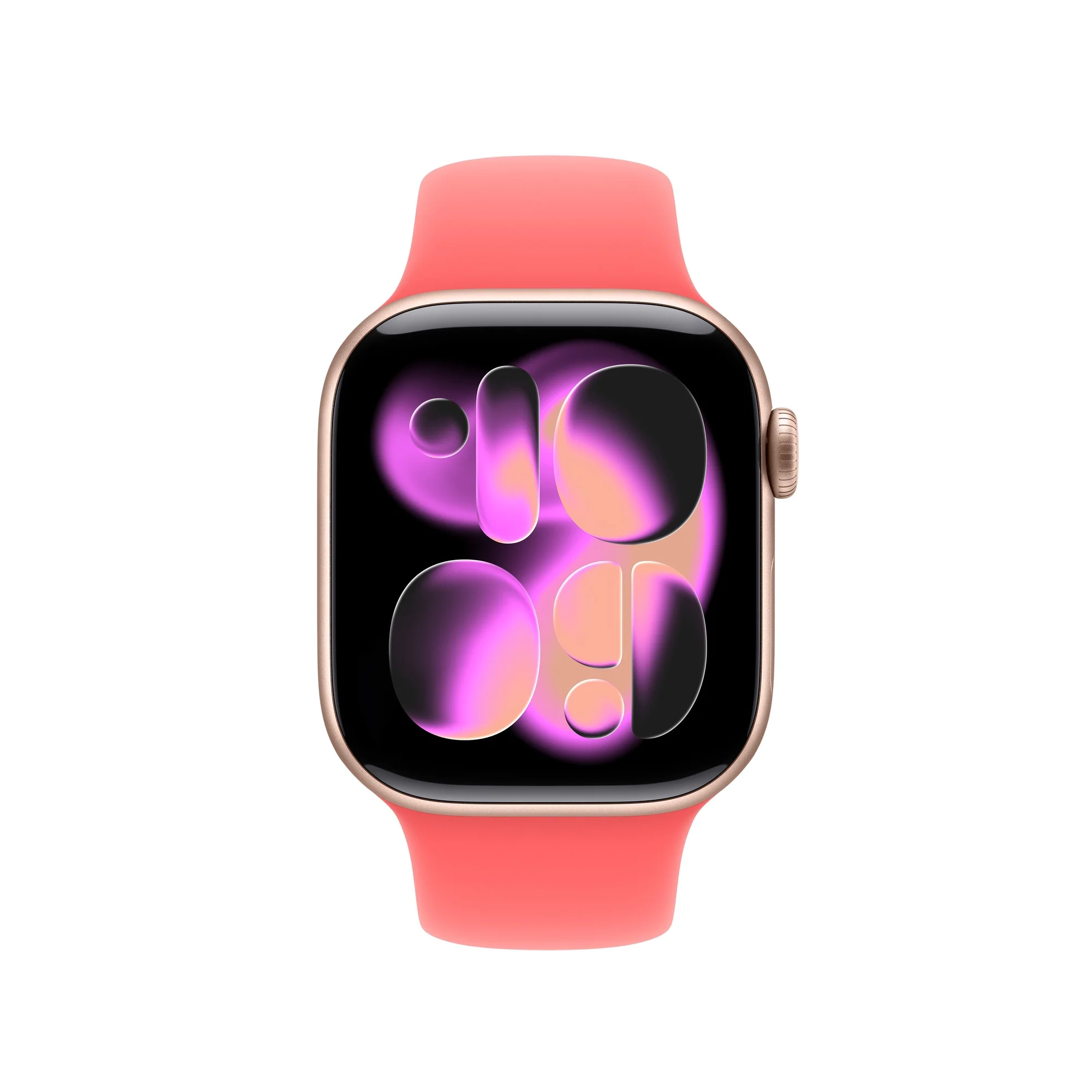 Apple Bright Guava 42mm Sport Band (S/M) – Compatible with Apple Watch 38mm, 40mm, 41mm Models